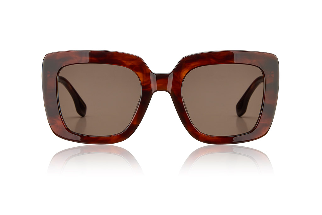 Fotografia de gafas de sol para la marca Raval eyewear