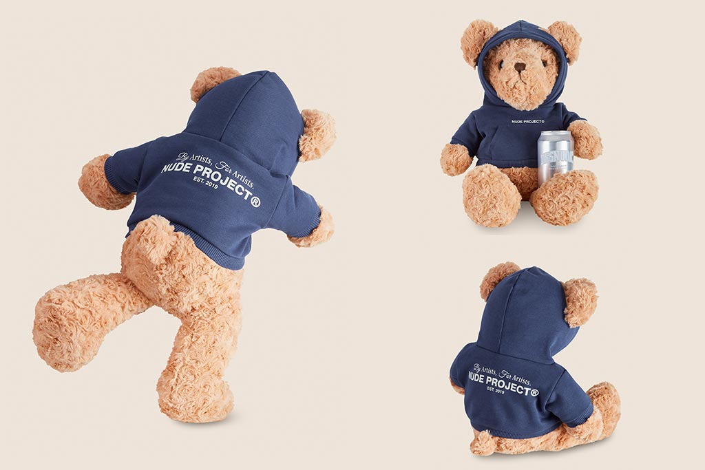 Fotografía de merchandising para Nude Project