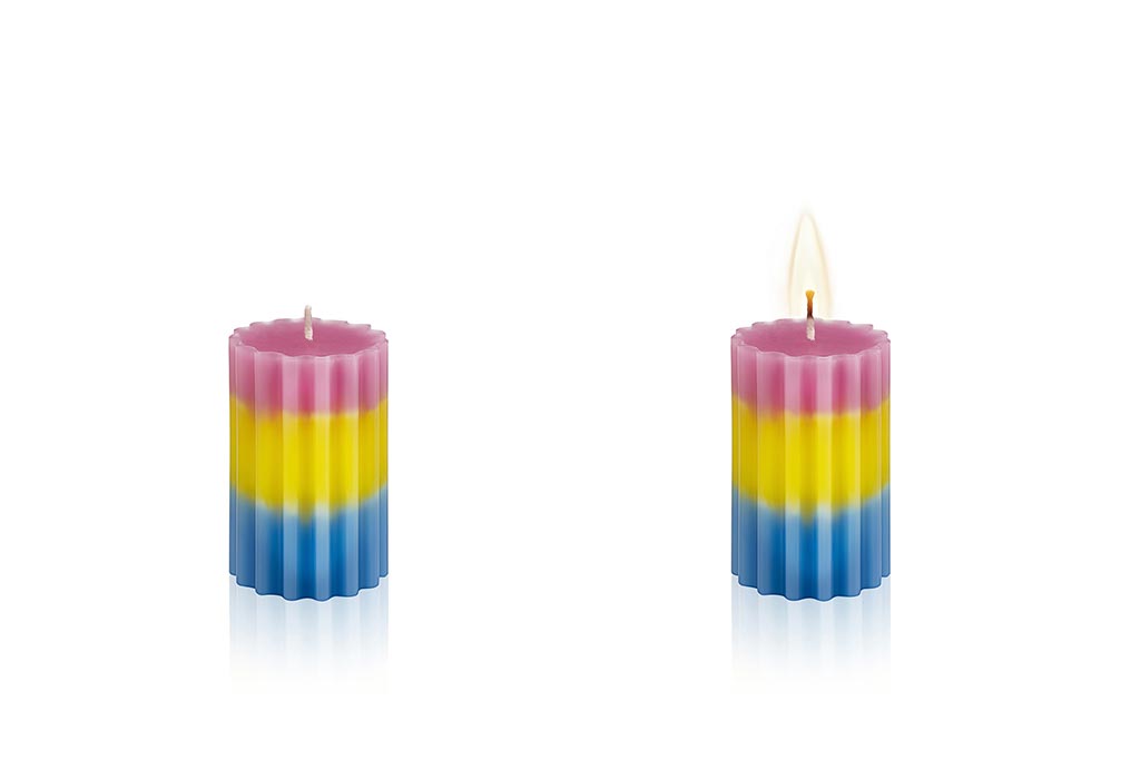 Fotografía de velas artesanas