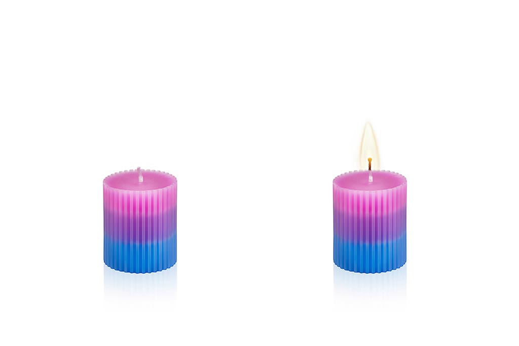 Fotografía de velas artesanas
