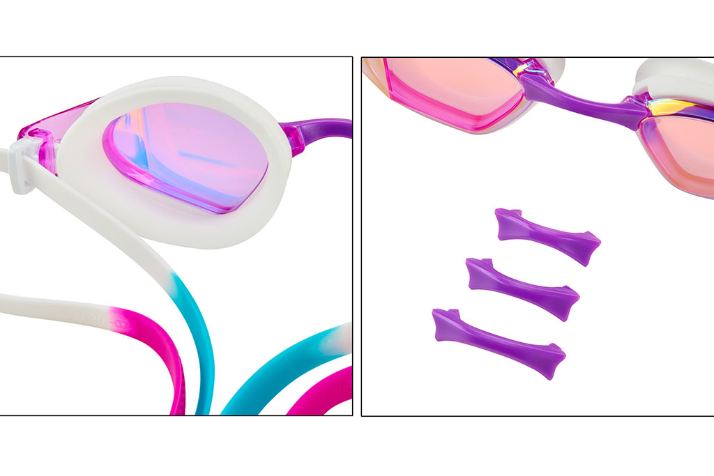 Fotografía de gafas de natación