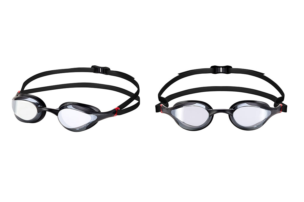 Fotografía de gafas de natación