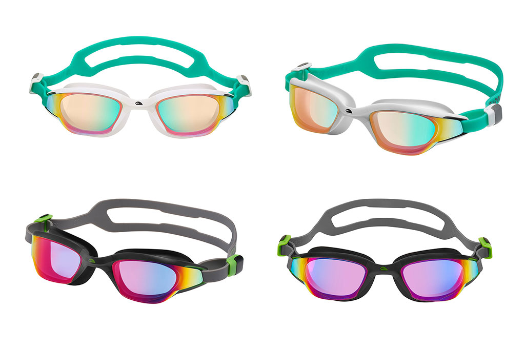 Fotografía de gafas de natación