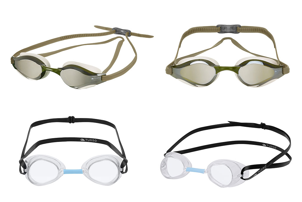 Fotografía de gafas de natación