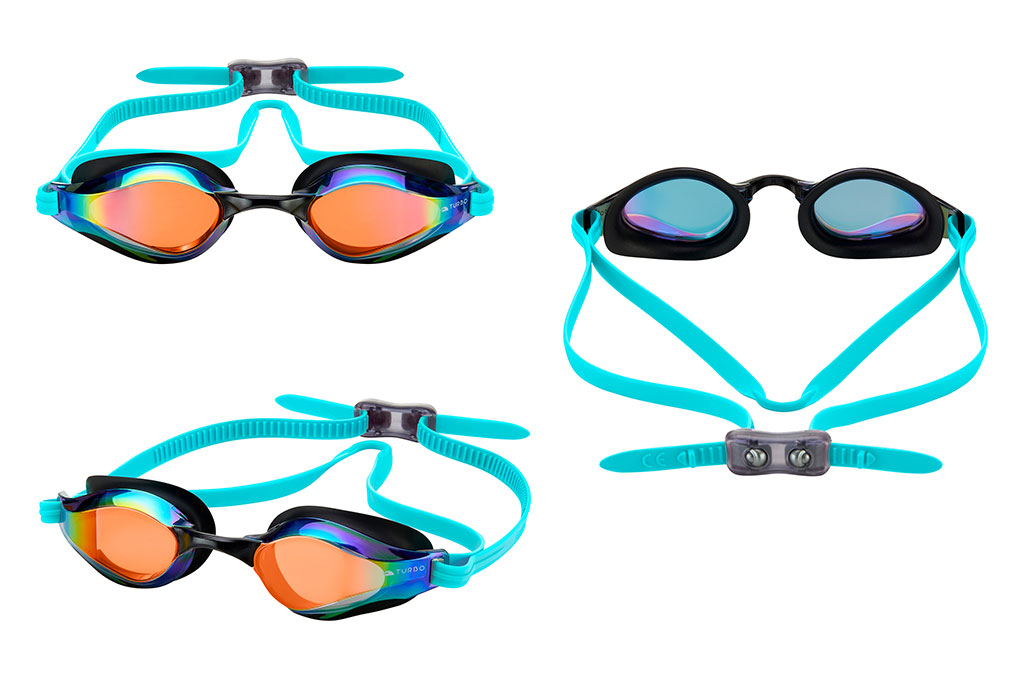 Fotografía de gafas de natación