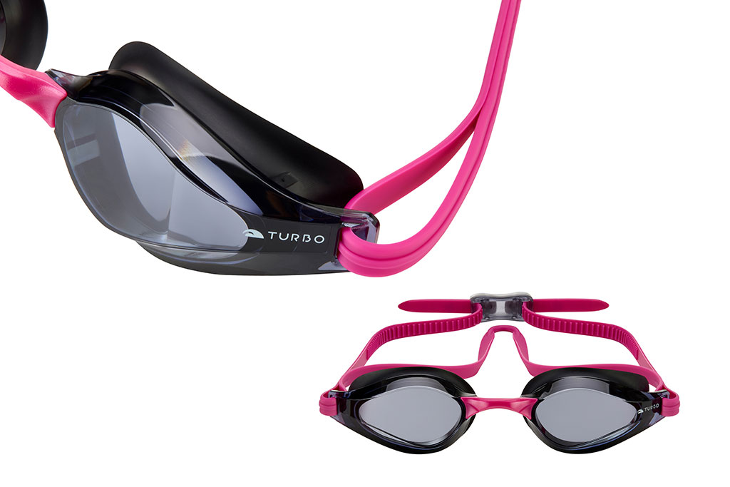 Fotografía de gafas de natación