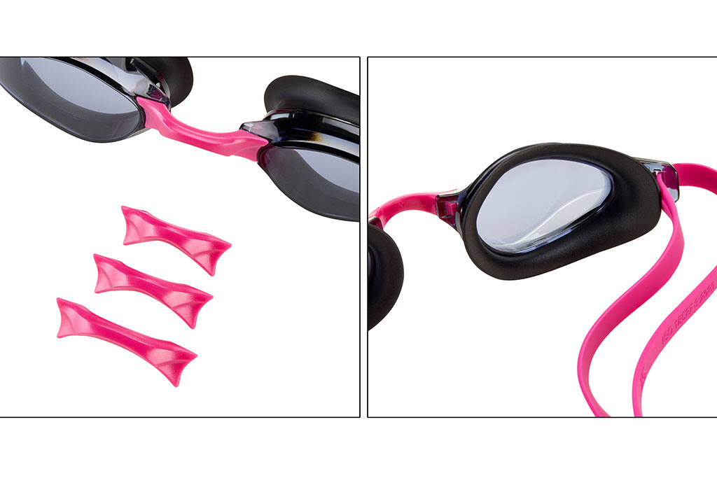 Fotografía de gafas de natación