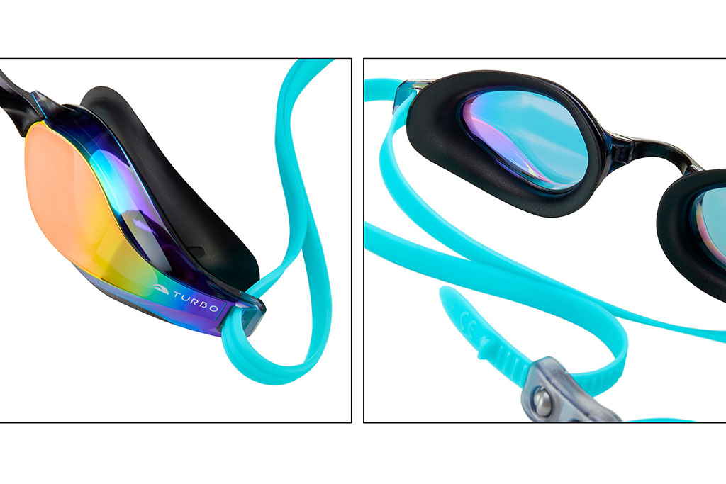 Fotografía de gafas de natación