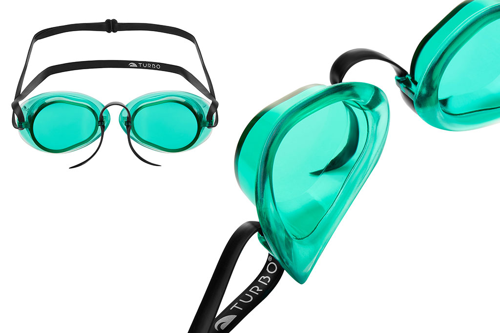 Fotografía de gafas de natación
